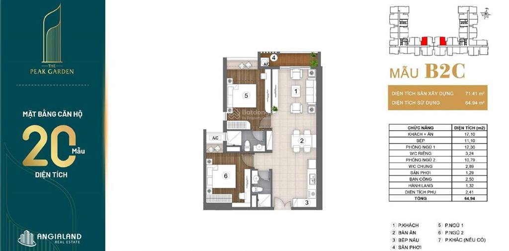 Bán căn hộ 2pn 71.4m2 hướng bắc về quận 1 giá 4tỷ750 đã tt 30%. trả theo tiến độ cđt