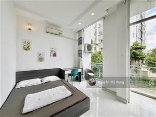 Cho thuê căn hộ dịch vụ khu đường số phạm hữu lầu q7  35m2, 1pn+ full nt  giá  5,5tr
