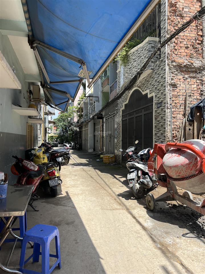 Cho thuê nhà phố hẻm 553 trần hưng đạo, q1, 77m2, 2 tầng, giá 30tr  0931 303 ***