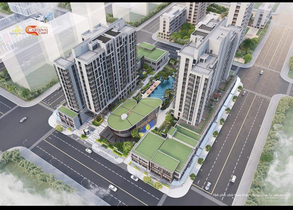 Hàng độc quyền cần cho thuê 2 shop góc cardinal court, tổng 423m2,  0932 026 *** mr giang