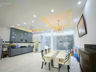 Bán biệt thự 7x19,5m, 4 tầng, mặt tiền đường số 10 kdc bình hưng, bình chánh.  0901 364 ***
