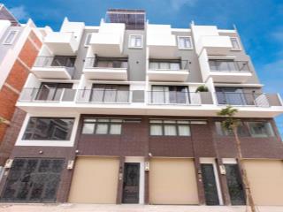 Bán nhà mặt phố 4x17m, 6 tầng, thang máy, đường 156 an dương vương, p.16, q.8.  0901 364 ***