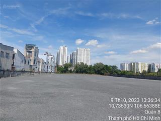 Bán 8.233m2 đất, 2 mặt tiền đường bông sao, p.5, q.8.  0901 364 ***