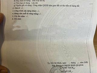 Bán đất 4x16m, cao lỗ, cách tttm aeon khoảng 400m, p.4, q.8.  0901 364 ***