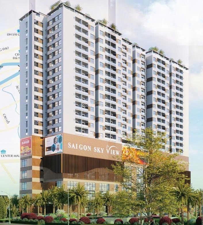 Giá bán chính thức căn hộ saigon skyview, đối diện bến xe quận 8