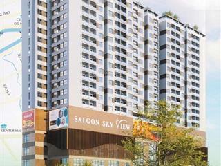 Chung cư 63m² saigon skyview), 2pn, đối diện bến xe quận 8, p.6