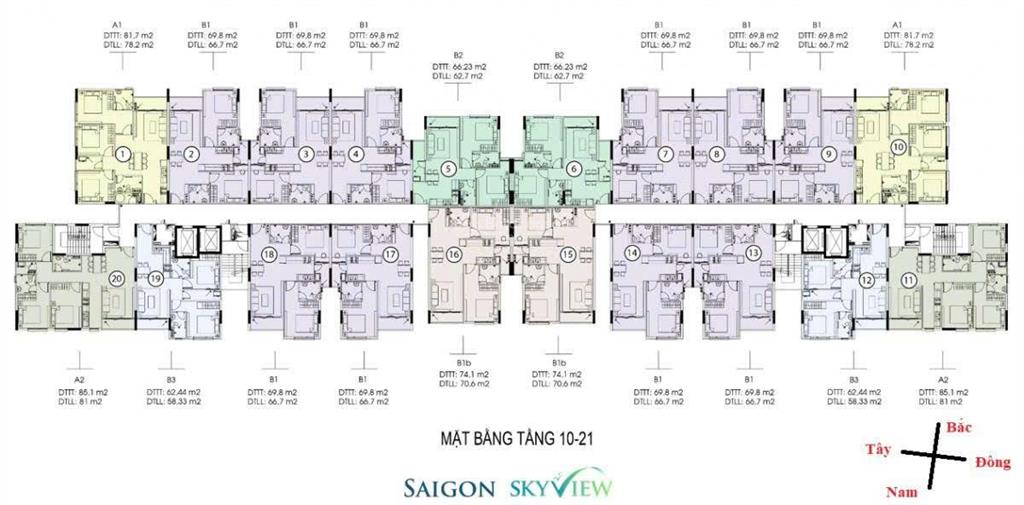 Giá bán chính thức căn hộ saigon skyview, đối diện bến xe quận 8