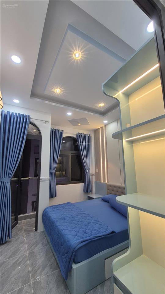 Nhà xây mới 3,4x11m, 4 tầng, đường hưng phú, p. chánh hưng, q.8