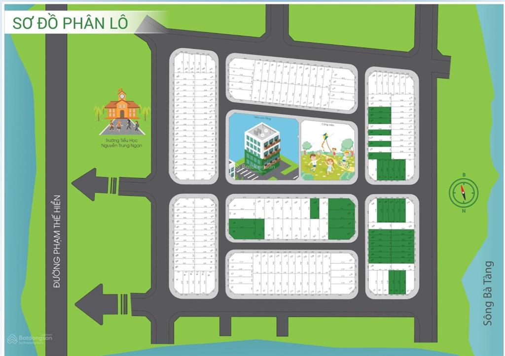 Đất 6x20m, kdc sài gòn chợ lớn, đường phạm thế hiển, p7, q8