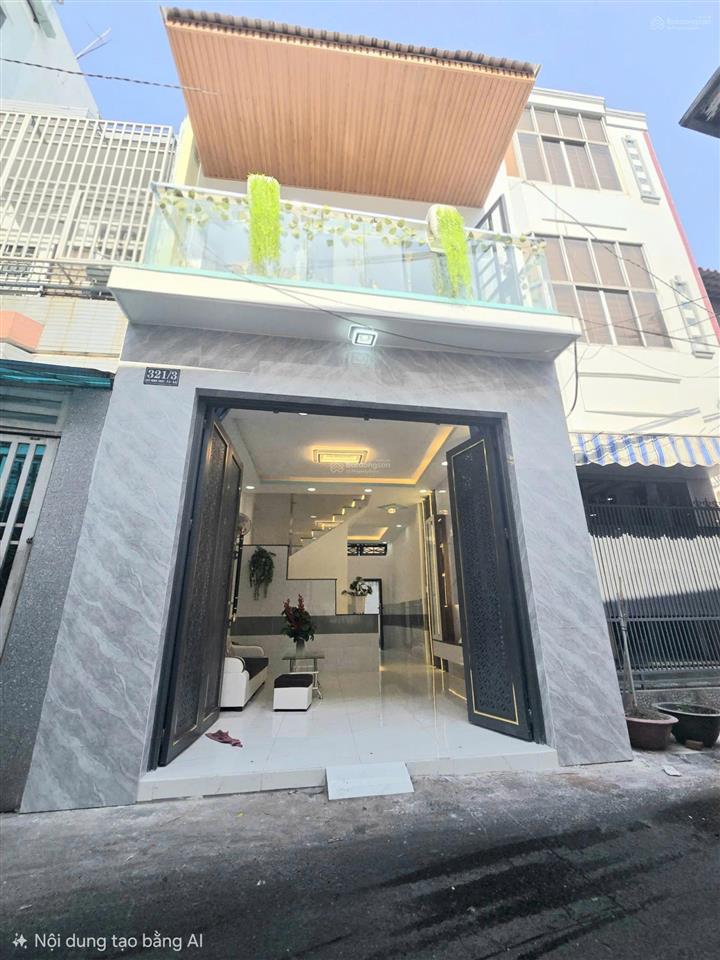 Nhà 3,8x10m, 1 lầu, 2 mặt hẻm xe hơi đường bùi minh trực, p.6, q.8