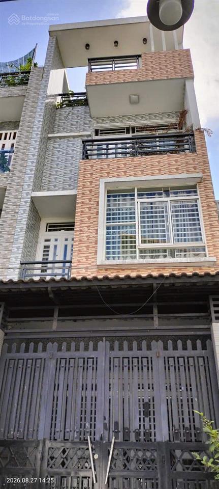 Bán nhà 4,5x16,3m, 1 trệt, 2 lầu, st, hẻm 6m phạm thế hiển, p.5, q.8