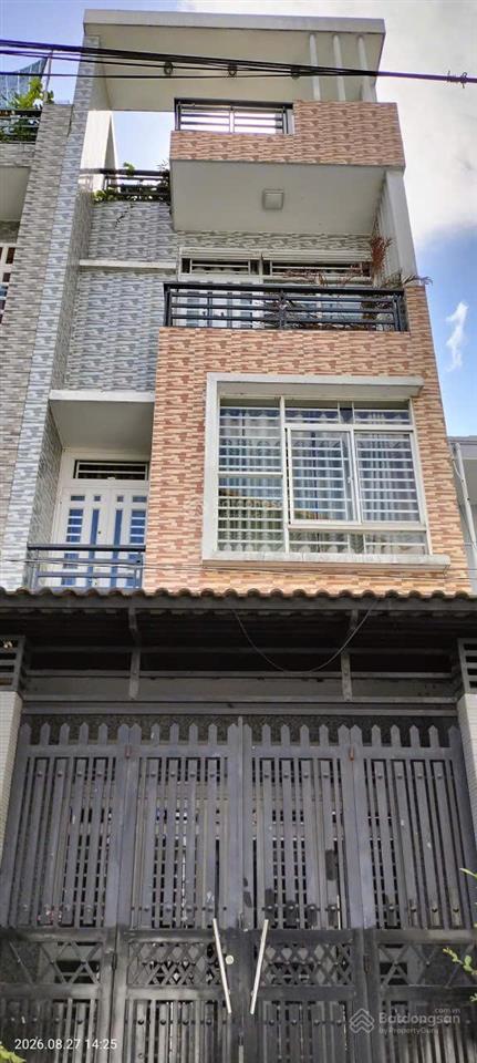 Bán nhà 4,5x16,3m, 1 trệt, 2 lầu, st, hẻm 6m phạm thế hiển, p.5, q.8