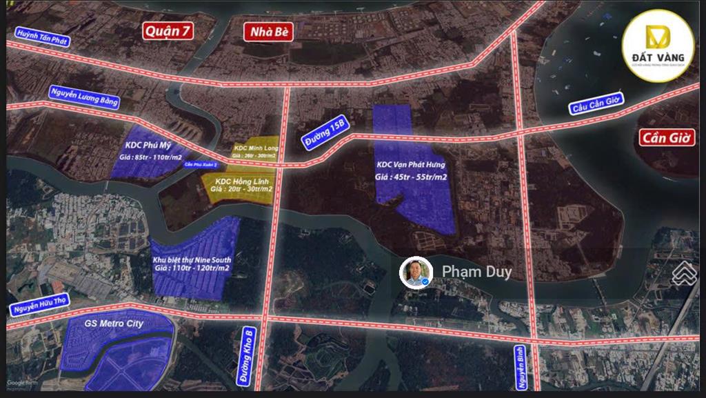 Chỉ còn 1 nền giá đầu tư kdc hồng lĩnh  phú xuân, nhà bè