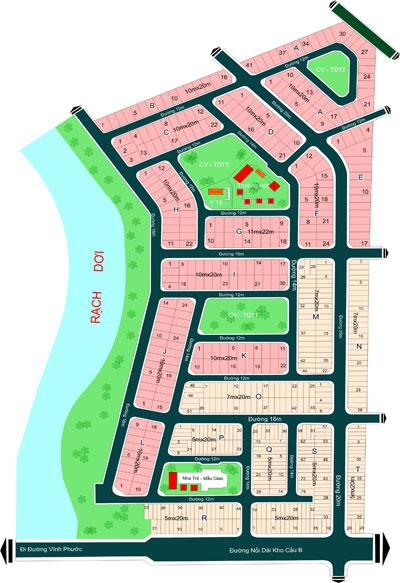 Bán nền nhà phố 5x20 trục đường kho b dự án hồng lĩnh phú xuân giá chỉ 32tr/m2