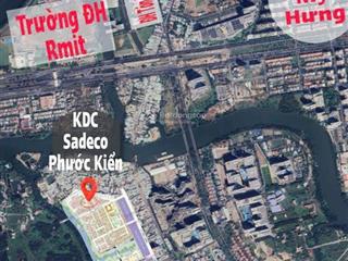 Bán lô đất 5x20 khu dân cư sadeco phước kiển. giá 8.8 tỷ