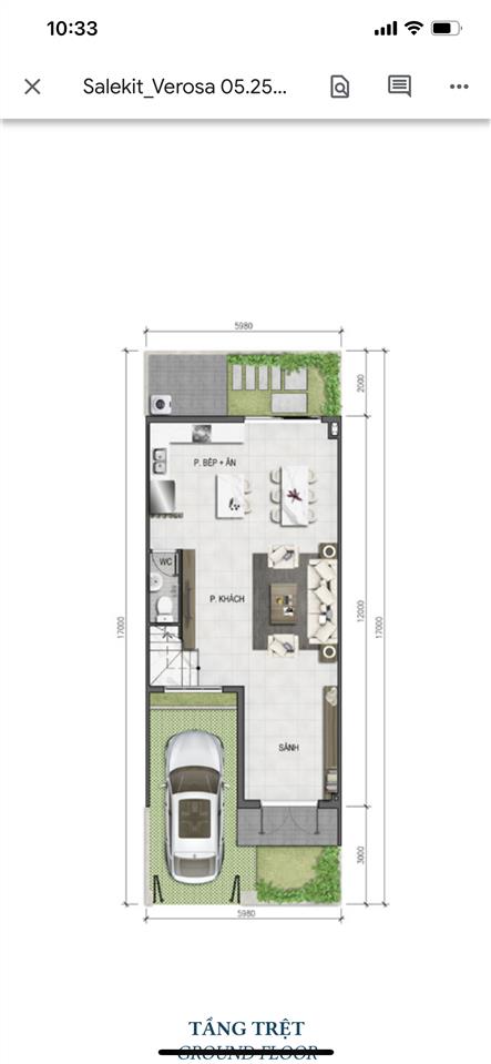 Verosa park khang điền 5x17 giá 15.5 tỷ , 6x17 giá 16.518.5 tỷ tuỳ trục, căn gốc 2530 tỷ .