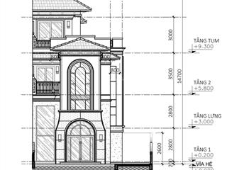 Bán gấp căn btsl view công viên dt 10x20 thiết kế 1 trệt 1 lửng 2 lầu tum giá 28.8 tỷ