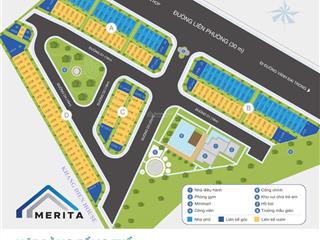 Bán căn merita mặt tiền liên phường 5x20m, hoàn thiện rồi. sát global city giá 24 tỷ tl