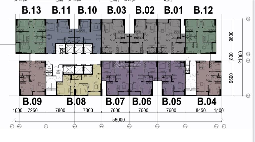 Bán cc mường thanh phú hữu, 2,515 tỷ, 56m2, siêu hot chỉ với giá này chênh hợp lý rỗ hàng đa dạng