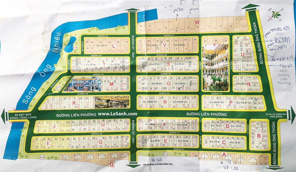 Bán lô đất bt sở văn hóa thông tin 11x20m lô góc trục to, giá 65,5 tr/ m2 tl