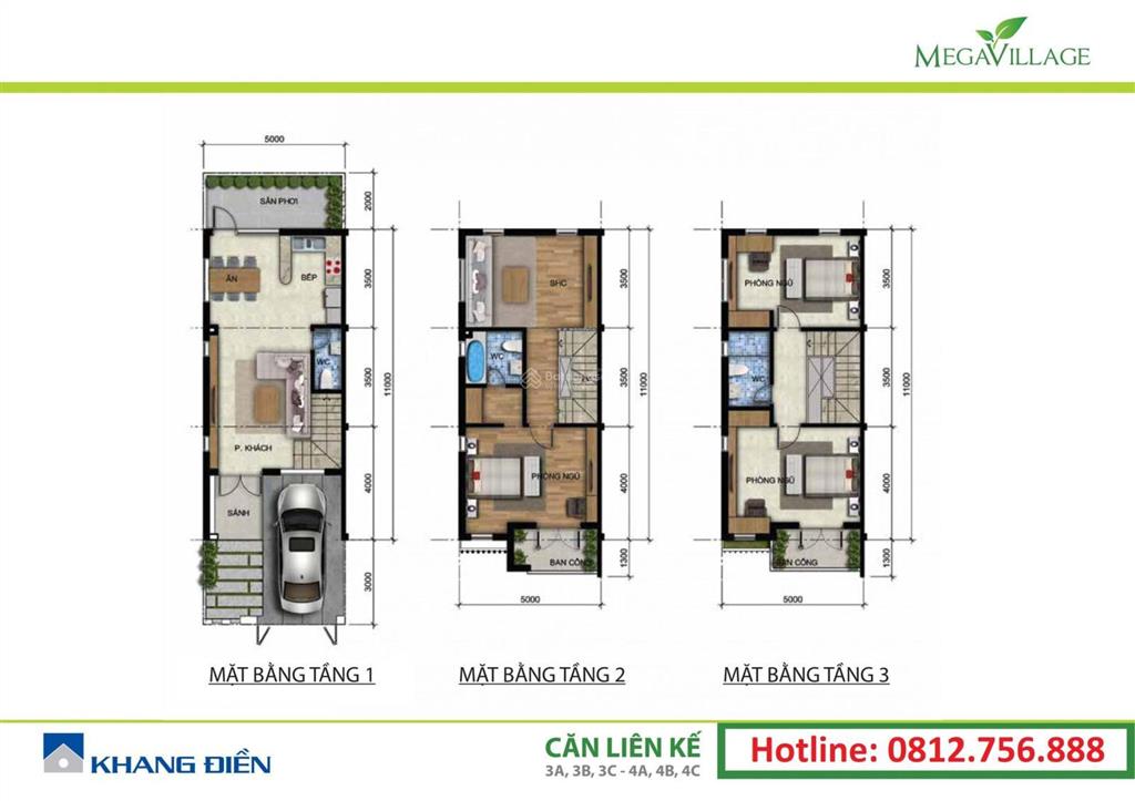 Bán nhanh căn nhà thô mega village dt 5x15m, giá 7,8 tỷ, hỗ trợ vay ngân hàng
