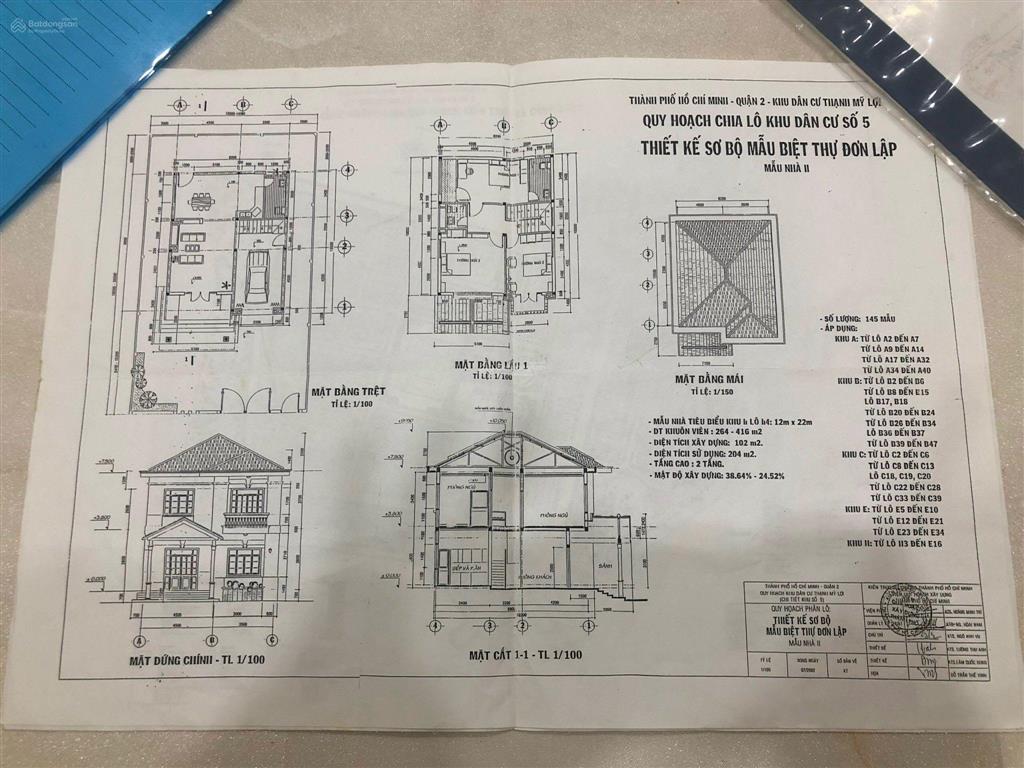 Bán nhanh lô đất thủ thiêm villa tml q2 dt 11x20m giá 150tr/m2 tl