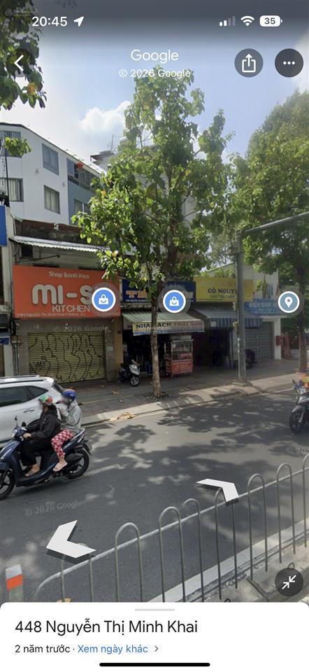 Cho thuê kiot mặt tiền nguyễn thị minh khai q1 dt 4x9 trệt lầu kiên cố