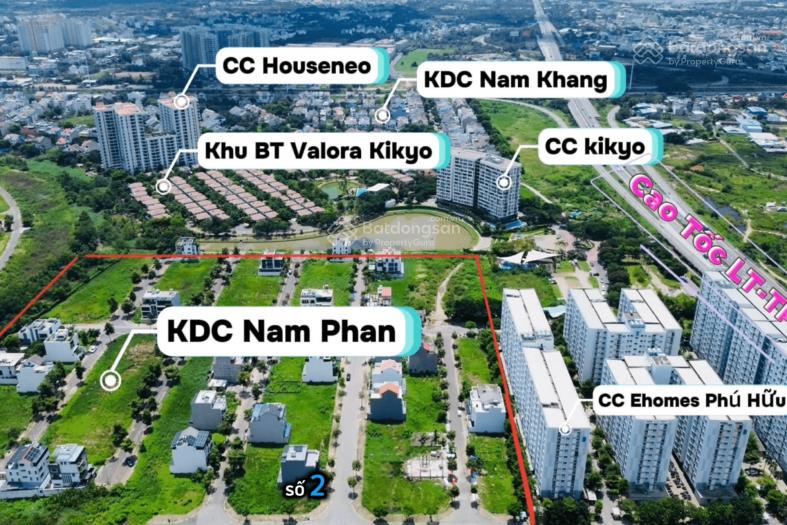 Bán nhanh lô đất kdc nam phan đỗ xuân hợp dt 9x18 có cọc sẵn giá 95tr / m2 trực tiếp chủ