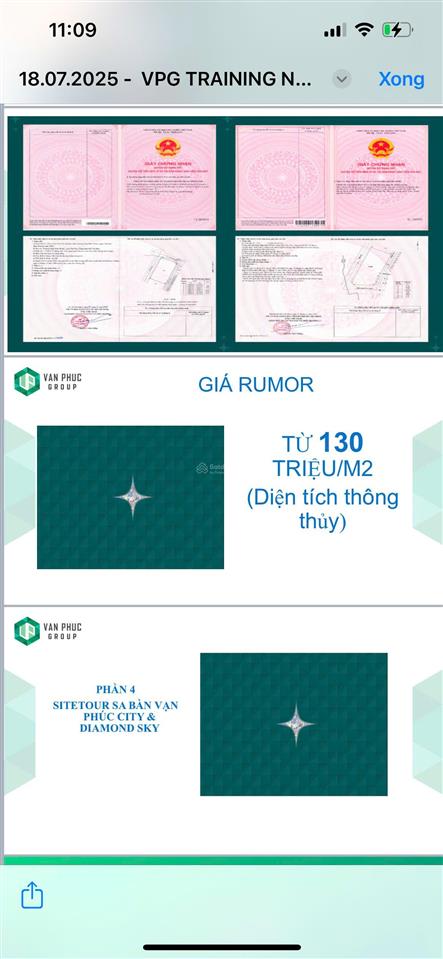 Thông tin chính thống cđt vạn phúc 0912 706 *** mở booking căn hộ 130tr/m2 có tttm, view trực diện