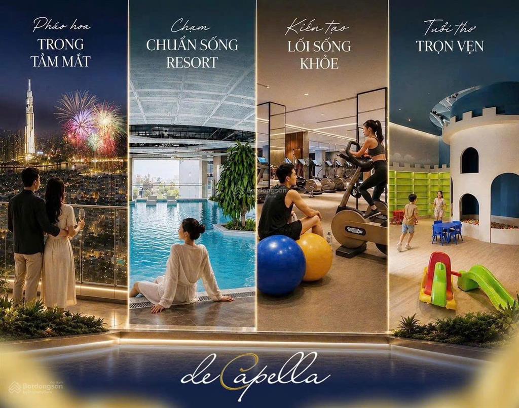 • cho thuê căn hộ 3 phòng ngủ chung cư de capella, 116 lương định của, full nội thất, nhà đẹp!