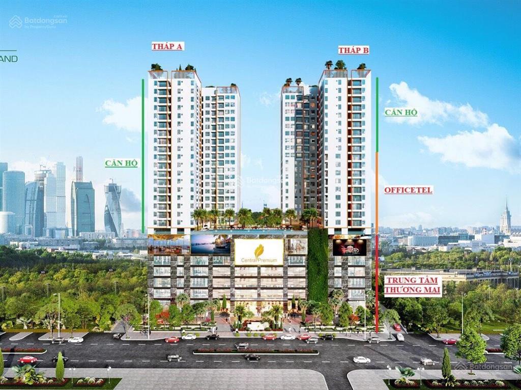 Bán officetel central premium, 36m2, căn góc, có nội thất, nhà mới đẹp  0908 155 ***