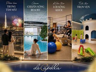 Cho thuê căn hộ 2 phòng ngủ chung cư de capella, giá 15 triệu, 116 lương định của, an khánh