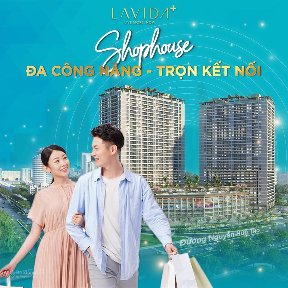 Cho thuê shophouse chung cư lavida, giá ưu đãi, cư dân sầm uất,  0908 155 ***