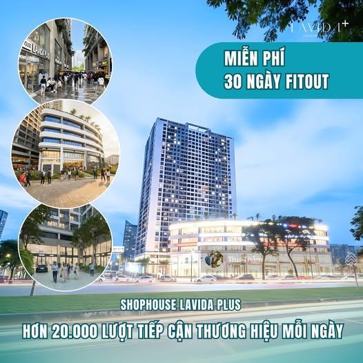 Cho thuê shophouse chung cư lavida, giá ưu đãi, cư dân sầm uất,  0908 155 ***