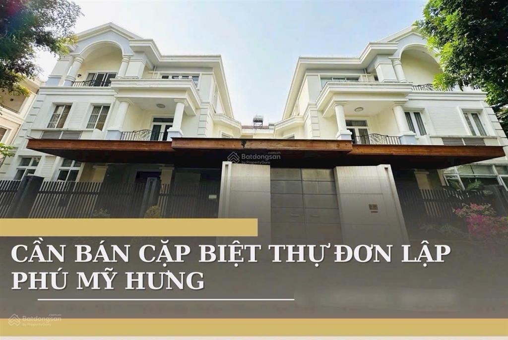 Bán gấp biệt thự 2 tầng, 6pn, 6vs, 496m² tại phú mỹ hưng, q7, 150 tỷ vnd