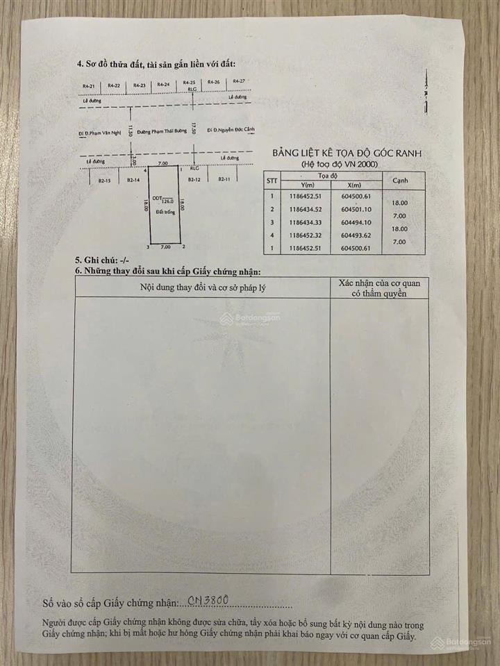 Bán đất 126m2 giá tốt tại phạm thái bường, tân phong, quận 7, tp.hcm