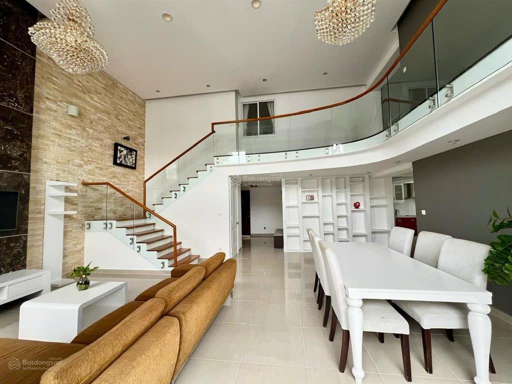 Cho thuê duplex mỹ khánh, dt 195m2, 4pn, 3wc, full nội thất, giá thuê 36 triệu.  0917 479 ***