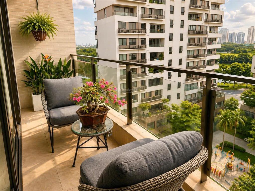 Cho thuê the panorama, phú mỹ hưng, dt 262m, 3pn, full nội thất, giá thuê 50 triệu/tháng