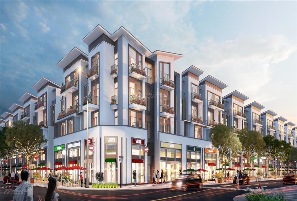 Thanh toán 20% nhận ngay nhà phố hơn 4,5tỷ hỗ trợ vay 80% miễn phí 100% 2 năm lãi và gốc dự án t&t