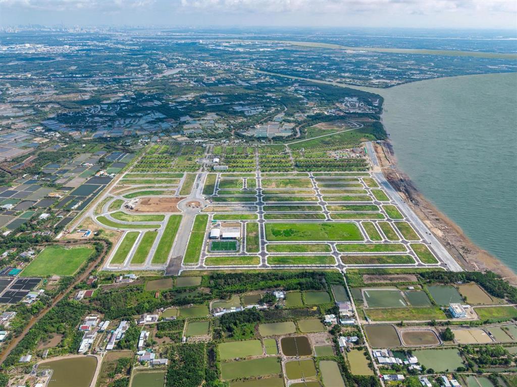 500tr mua ngay đất nền ven sông soài rạp, 80m² sổ đỏ sang tên, nhận nền xây ngay