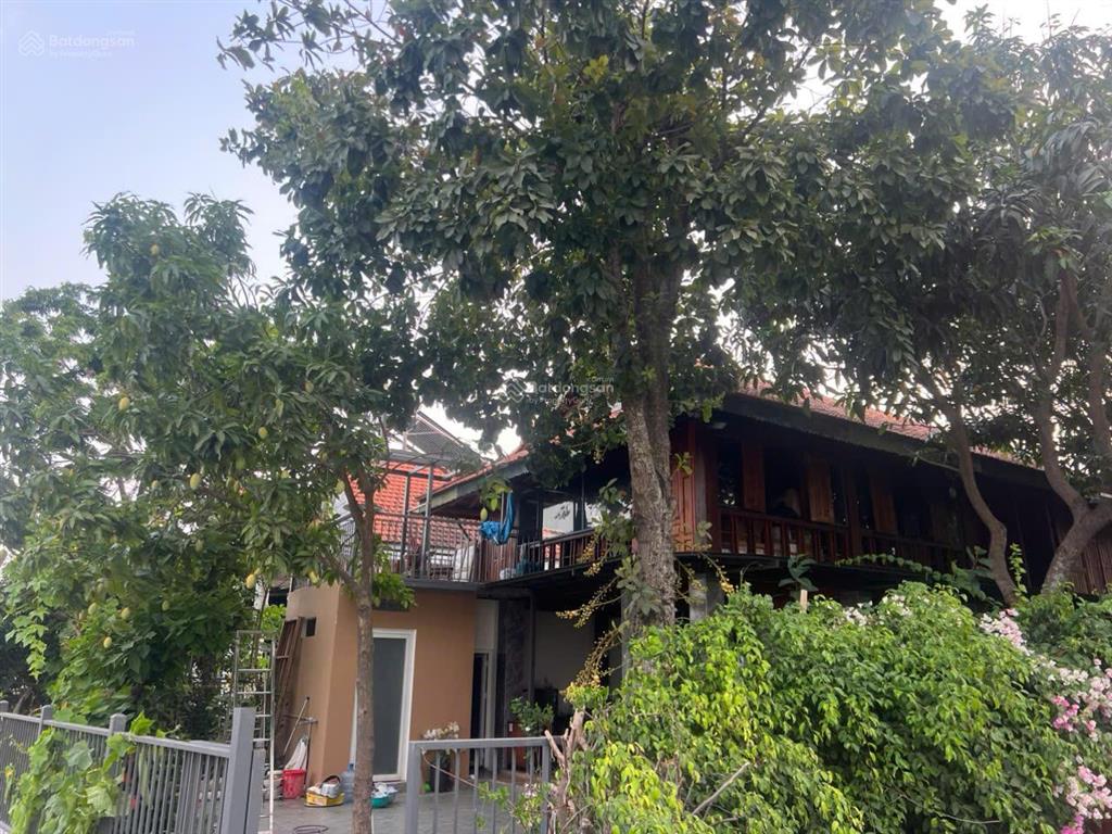 Bán nhà vườn ven sông 277m², 2 tầng, kiến trúc gỗ ngay xã nhơn đức, huyện nhà bè
