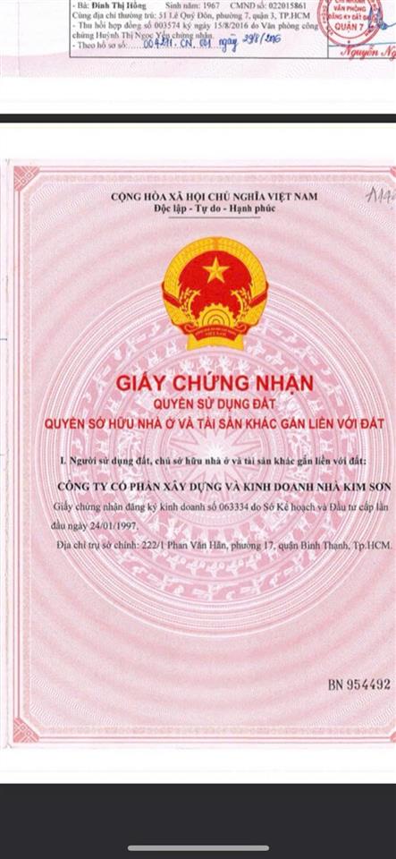 Bán đất kim sơn quận 7 đối diện đại học cảnh sát 10x20m giá 135 triệu/m² sổ hồng riêng