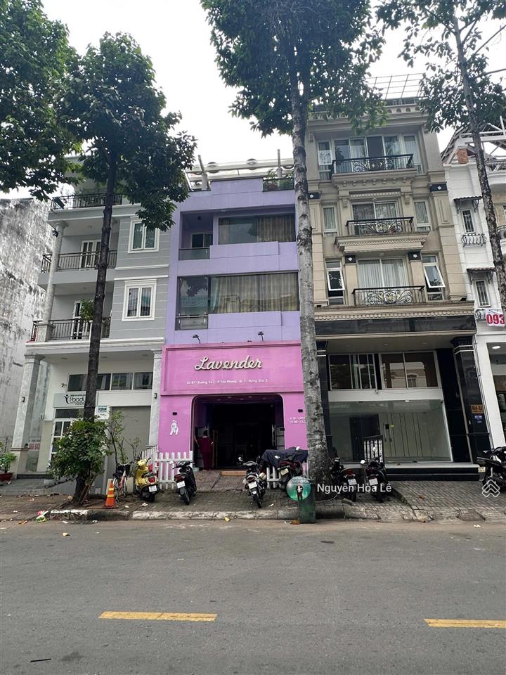 Cho thuê nhà phố hưng gia 2, phú mỹ hưng 6x18m 1 trệt lửng 3 lầu 65tr/th