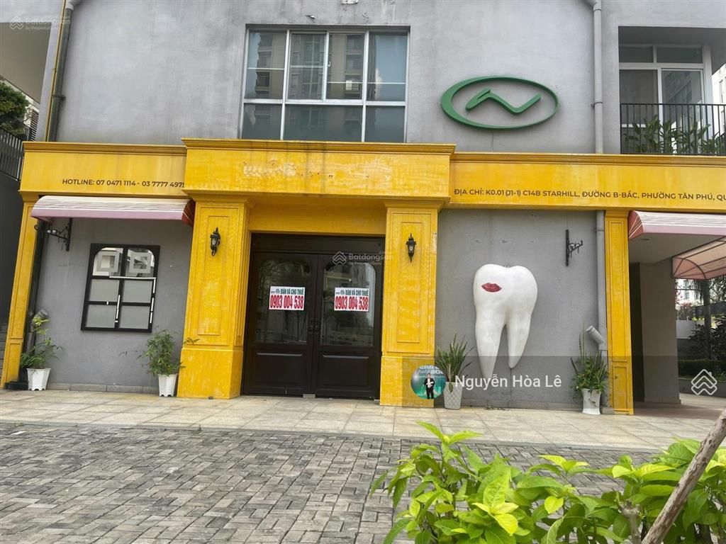 Bán shophouse star hill phú mỹ hưng căn góc