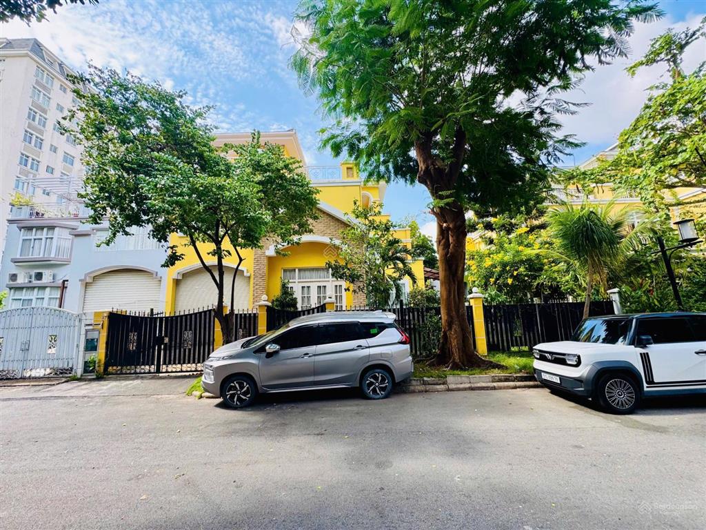Bán biệt thự tứ lập mỹ thái 2a phú mỹ hưng 256m hướng tây bắc có hợp đồng thuê giá 85 tỷ