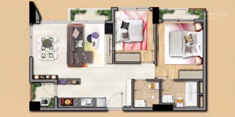 Bán căn hộ urban hill phú mỹ hưng 80m2 căn góc 2pn view quận 1 full nội thất giá 8.5 tỷ