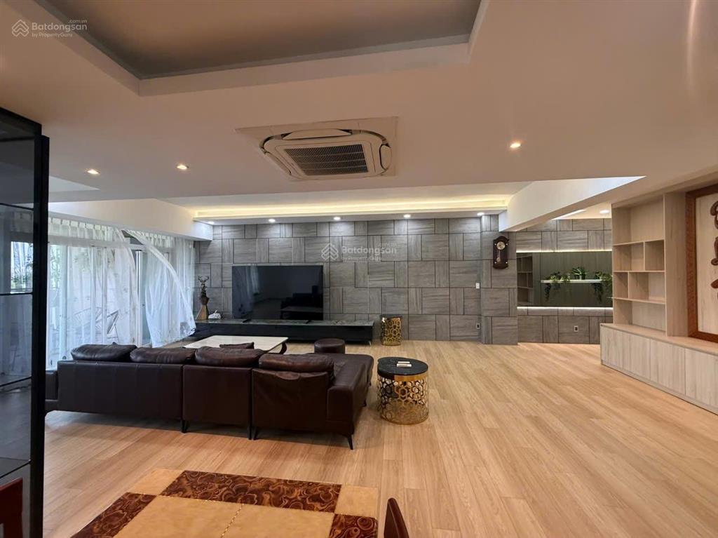 Cho thuê căn hộ riverside phú mỹ hưng 236m2 2pn sân vườn view sông lầu 3 giá 60 triệu