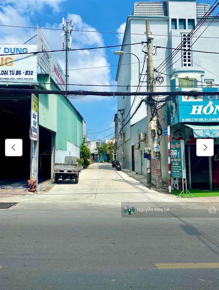 Bán nhanh 200m2 đất ont hẻm 1896 lê văn lương, nhà bè giá bán 6,5 tỷ