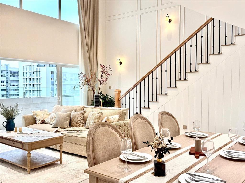 Cho thuê duplex mỹ khánh 3b phú mỹ hưng 198m2, 4pn, full nội thất
