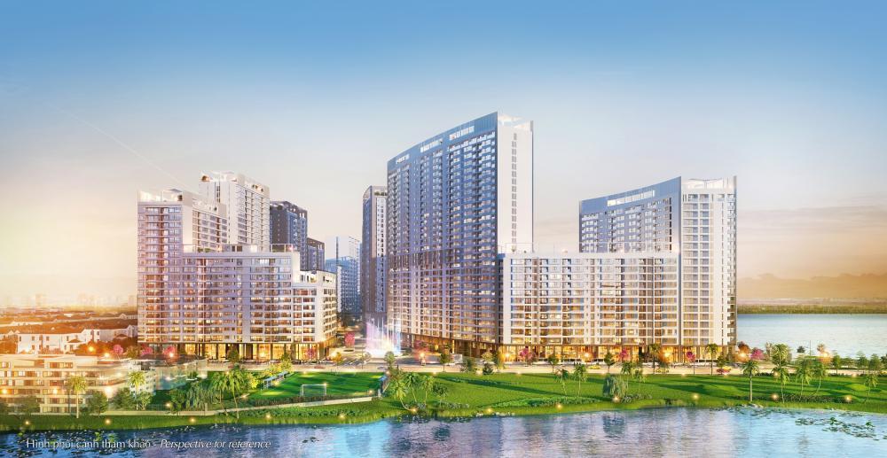 Cho thuê căn hộ midtown the peak m8, lầu 5, 80m, full nội thất